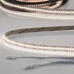 LED CRI940 MiniAMP Flexband, 24V, 6W, 4000K, beidseitig 30cm Kabel mit male-Stecker, 500cm