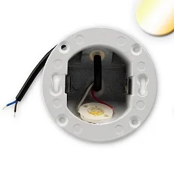 Outdoor LED Wandeinbauleuchte Sys-Wall68, IP44, 3W ColorSwitch 3000|4000|6000K 140lm, inkl. Einputzdose, ohne Cover