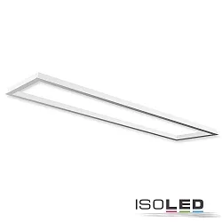 Zubehör für LED Panel - Einbaurahmen, Aluminium, weiß RAL 9016, Panel 1200 (30 x 120cm)