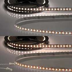 LED CRI919/940 MiniAMP Flexband, 12V, 15W, weißdynamisch, beidseitiges Kabel mit male-Stecker, 120cm