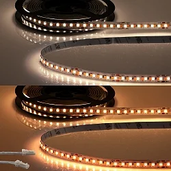 LED CRI919/940 MiniAMP Flexband, 24V, 15W, weißdynamisch, beidseitiges Kabel mit male-Stecker, 250cm