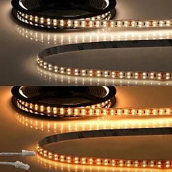 LED CRI919/940 MiniAMP Flexband, 24V, 20W, weißdynamisch, beidseitiges Kabel mit male-Stecker, 250cm