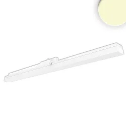 3-phase linear luminaire 120cm, suitable for offices, fixed optics, 40W 3000K 4200lm 110°, white