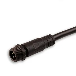 Anschlusskabel 250cm mit male-Stecker IP67, 4-polig 0.5mm²