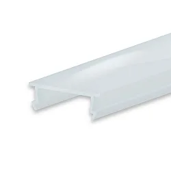 Zubehör für Profil PURE12 / PURE14 / STAIRS13 - Abdeckung COVER41, transparent, 85% Transluzenz, 200cm