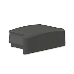 Accessory for profile PURE14 S - endcap (1 pc.), EC75B, black, closed
