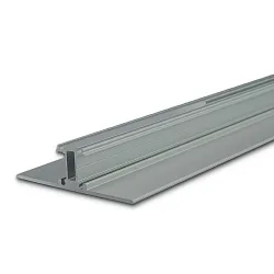 LED Leuchtenprofil 2SIDE Aluminium, für 2 LED Strips bis 1.2cm Breite, 200cm, Silber