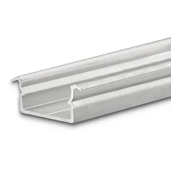 LED Einbauprofil PURE14 D, Aluminium, 200cm, Silber