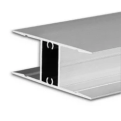 LED surface mount lighting profile HIDE DOUBLE, Up&Down, aluminium, 200cm, anodized aluminium