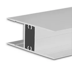 LED surface mount lighting profile HIDE DOUBLE, Up&Down, aluminium, 200cm, white
