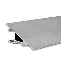 LED Aufbauprofil HIDE TRIANGLE, Keilform, indirektes Licht, Aluminium, 200cm, Alu eloxiert