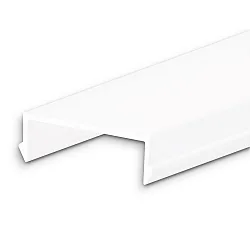 Zubehör für Profil HIDE SINGLE / DOUBLE / TRIANGLE / ASYNC / ANGLE / BOTTOM - Abdeckung COVER50, opal/satiniert, 200cm