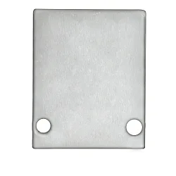 Endkappe EC89 für Profil HIDE SINGLE inkl. Schrauben, Alu eloxiert