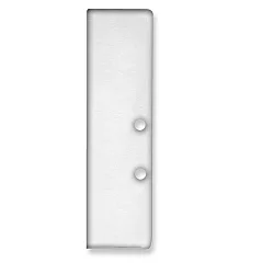Zubehör für Profil HIDE BOTTOM - Aluminium-Endkappe EC94, inkl. Schrauben, Schwarz RAL 9005