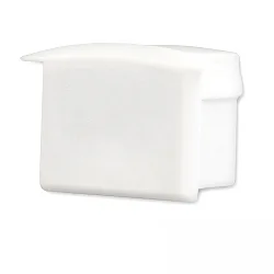 Accessory for profile DIVE12 - endcap (1 pc.), EC7W, white, closed