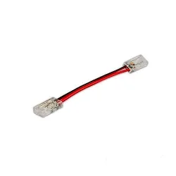Clip-Verbinder mit Kabel Universal (max. 5A) für alle 2-pol. IP20 Flexstripes mit Breite 6mm