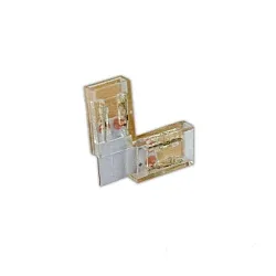 Clip-Eck-Verbinder Universal (max. 5A) für alle 2-pol. IP20 Flexstripes mit Breite 8mm