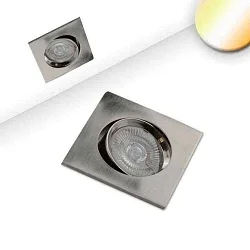 LED Einbauleuchte Sunset Slim68 Alu, eckig, 9W, 1800-2800K, Dimm-to-warm