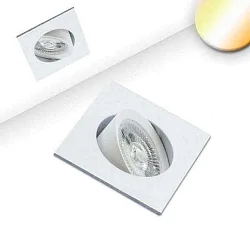 LED Einbauleuchte Sunset Slim68 weiss, eckig, 9W, 1800-2800K, Dimm-to-warm