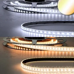 Outdoor LED CRI923/950-Flexband, IP68, 240 LED/m, 24V, 20W 2300-5000K Tunable White, CRi >90, dimmbar, 500cm