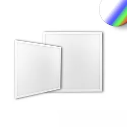 LED Panel HCL LINE 625, UGR<19 4H/8H, 62 x 62cm, 24V DC, 57W RGB + 4000K 3200lm 120°,CRi >90, ohne BG, dimmbar