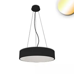 LED Hängeleuchte, Ø 80cm, 105W, ColorSwitch 3000|3500|4000K 7550lm 120°, dimmbar, Schwarz