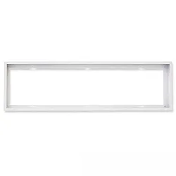 Zubehör für LED Panel BACKLIGHT LINE / UGR<16 LINE 1200x300 - Aufbaurahmen, weiß RAL 9016