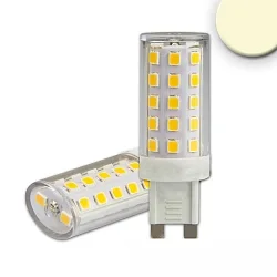 LED Stecksockellampe 32SMD, G9, 5W 3000K 550lm 270°, nicht dimmbar, klar