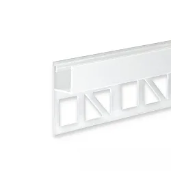 LED Fliesenprofil UP8, weiß RAL 9003, 200cm