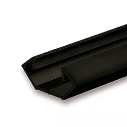 LED Eckprofil CORNER11n Aluminium, 200cm, schwarz RAL9005