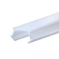 Zubehör für Profil CORNER 11n - Abdeckung COVER 55, transparent, Transluzenz 85%, 200cm