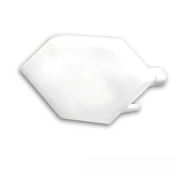 end cap CORNER11N - EC96 without cable hole, white