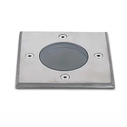 Bodeneinbaustrahler für GU10 Spots, eckig, IP67