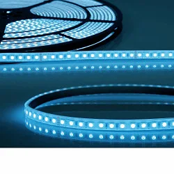Outdoor LED Strip AQUA RGB FLEXBAND 3in1 Chip 48V, IP68, 96 LED/m, 14.4W/m RGB, 20m Rolle / 1.2cm