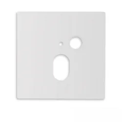Cover Aluminium eckig für Wandeinbauleuchte SYS-WALL68 mit PIR Sensor, IP54