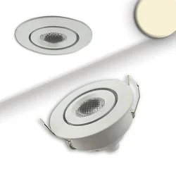 recessed luminaire MINI AMP, white dimmable 2,8W 290lm 3000K