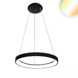 LED Hängeleuchte ORBIT 480, rund, 38W, ColorSwitch 3000 / 3500 / 4000K, IP20, dimmbar, schwarz