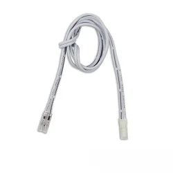 MiniAMP male-Stecker zu Clip Kabelanschluss für 2-polige IP20 Stripes mit Breite 5mm, max. 3A, IP68