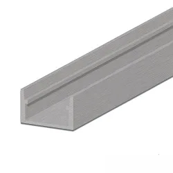 LED Montageprofil GROUND-IN12, begehbar, IP20, 200cm, Alu eloxiert
