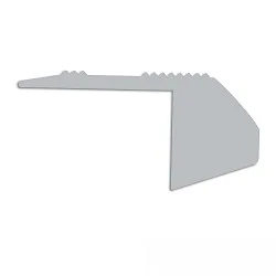 Zubehör für Treppenprofil STAIRS12 - Endkappe EC222, links, 1 Stk., Kunststoff