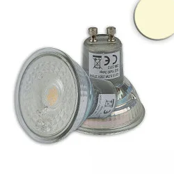 LED Spot-Strahler PAR16, GU10, 5.5W 3000K 460lm 60°, CRI90, prismatisch, 3-Stufen dimmbar