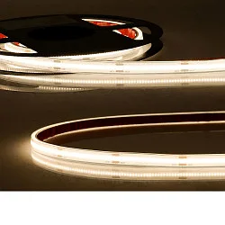 fully siliconised LED strip HT927 COB / HIGH TEMPERATURE 100°C 2-pole white