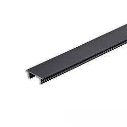 Zubehör für 3-Phasen Schiene (CLASSIC + DALI + SERIE S1) - Blindabdeckung, 200cm, kürzbar, Kunststoff, schwarz