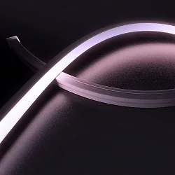 Outdoor LED Strip NeonPRO RGB CUSTOM B13H13, IP67, 140 LED/m, 24V DC, 12W/m RGB, 500cm / 1.3cm, inkl. Clips