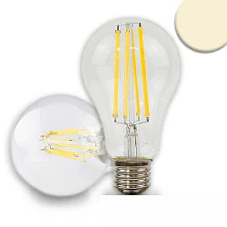 LED Filament-Birnenlampe A67, E27, 12W 3000K 1800lm, CRi 80, hocheffizient (160 lm/W), dimmbar, klar