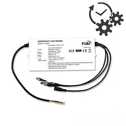 Notlicht-Upgrade für geegnetet ISOLED-Leuchten - mit Li-Ion 2600mAh Akku, 15W (25-50V DC)