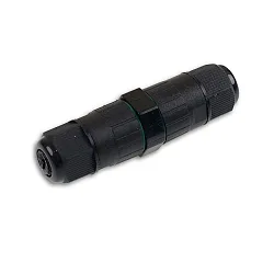 Outdoor Kabelverbinder IP68, 2-polig, Kabel-Querschnitt 0.75-2.5mm² mit Federklemme, max. 250V 16A, Mantel-Ø 6-8mm