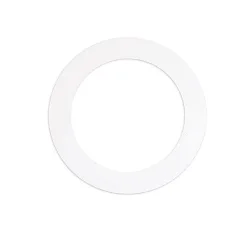 adapter INNER Ø 20CM / OUTER Ø 26CM standard, round, perforated, white