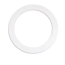 Ausschnittsloch-Adapterring für Downlights, mit Federn, weiß, ID 20.1cm / AD 28.7cm