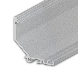 LED Eckprofil CORNER20 V3, für LED Strips bis 2cm Breite, Neigung 45°, Aluminium eloxiert, 200cm